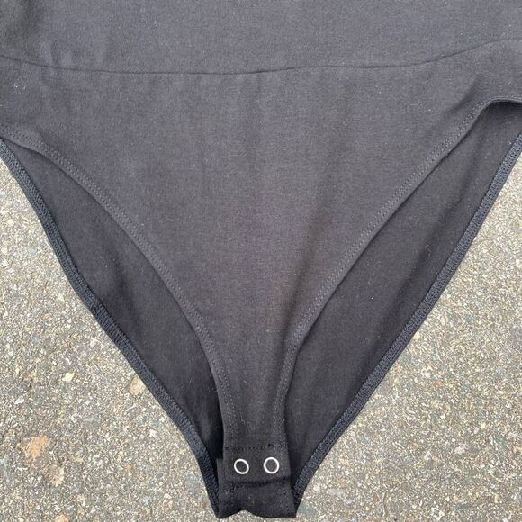 Forever 21 “Dukes of Dallas” Black Lace Up Strapless Bodysuit, Large Juniors NWT - Picture 3 of 7
